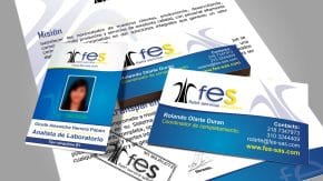 fes - field service solution Publicidad interior, papelería y sellos fes