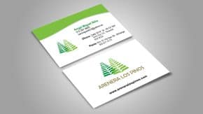 Arenera los Pinos Tarjeta de presentación Arenera los Pinos